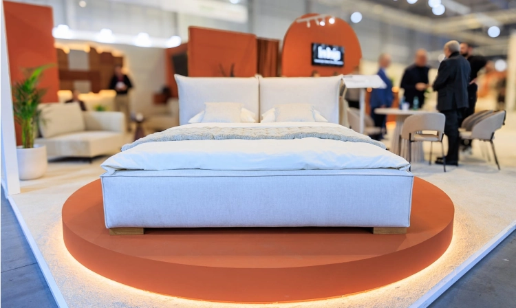 łóżko premium do sypialni minimalistycznej