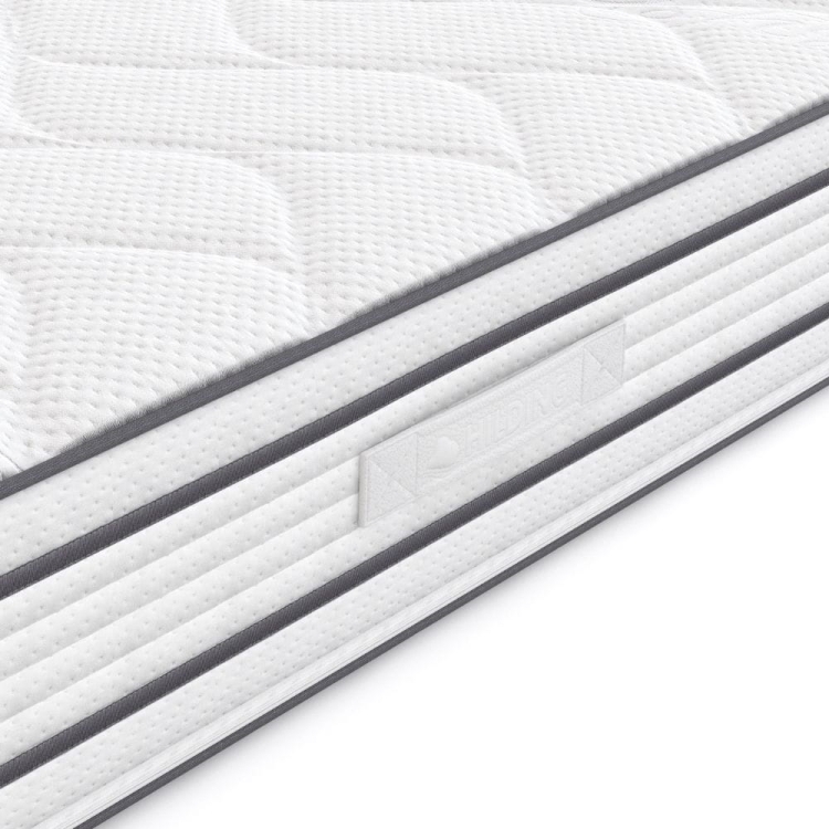 Materac Modern – antyalergiczny pokrowiec Cashmere, miły w dotyku