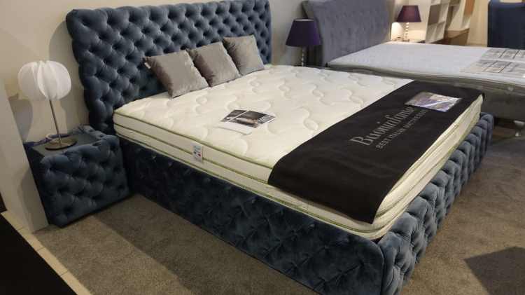 Łóżko w obiciu Genova 601 Symphony