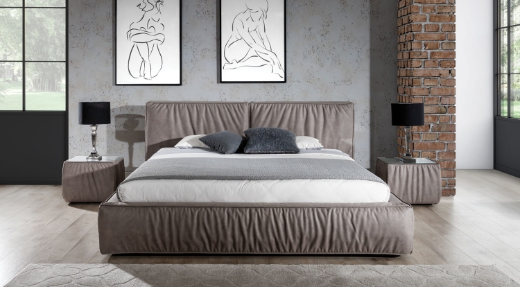 Łóżko miękkie bez ostrych kantów