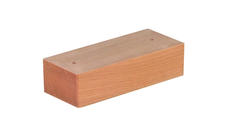 noga C drewniana w kolorach do wyboru 4 cm