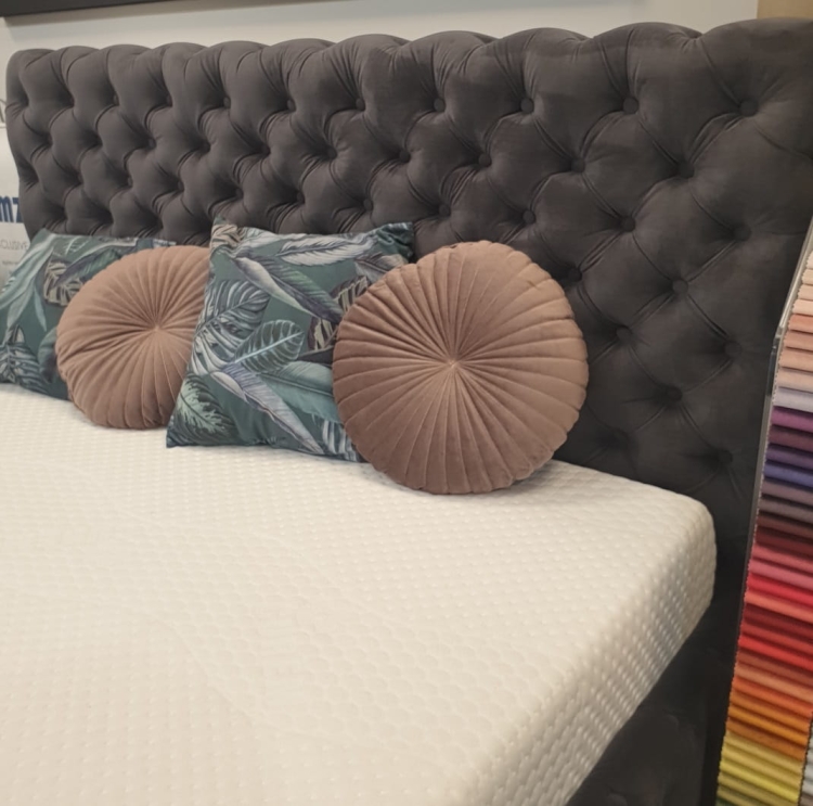 pikowany zagłówek łóżko Havana sklep z łóżkami łomianki