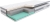 Materac SleepMed Premium Plus – 7-strefowy, pianka Celsius®-Waterlily®, odpinany topper
