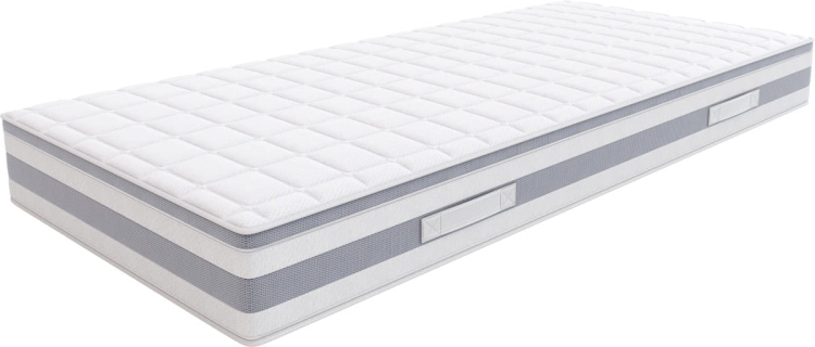 SleepMed Hybrid Comfort Plus – materac medyczny 25 cm z pianką termoelastyczną VitaRest®, 6 twardości, hipoalergiczny i przewiewny, gwarancja komfortu i regeneracji