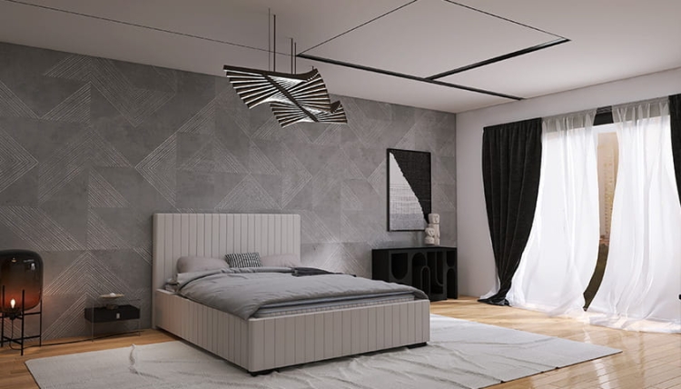 łóżko z pojemnikiem