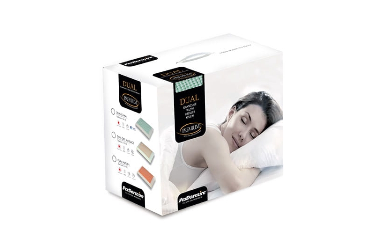 Poduszka BIO DOUBLE PILLOW – strona Supersoft miękka i sprężysta