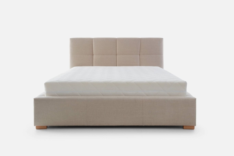 Stella łózko front kolor szary