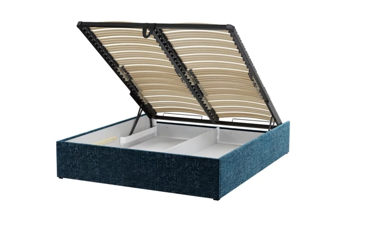 Łóżko VICTORIA z pojemnikiem na pościel funkcjonalne