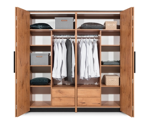 szafa industrialna do sypialni duża pojemna