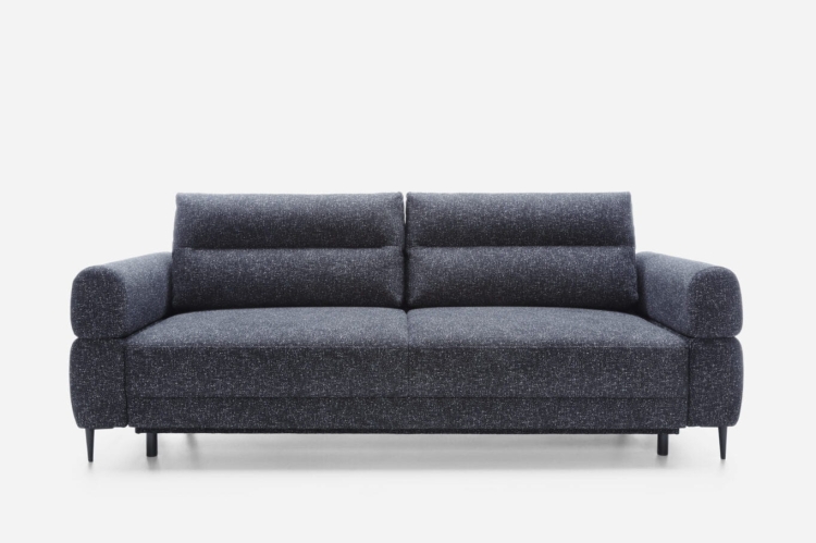 sofa rozkładana z pojemnikiem na pościel nowoczesna