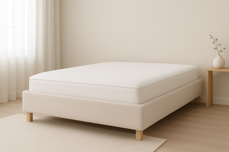 Tapicerowana rama łóżka bez zagłówka to minimalistyczna baza dla Twojej sypialni. Nowoczesny design, idealna na poddasze lub do małych wnętrz. Stwórz niepowtarzalną aranżację, dobierając własny zagłówek. Wysoka jakość tkanin, stabilna konstrukcja.