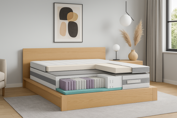 Materac SleepMed Hybrid Supreme Plus – zobacz luksusowy materac hybrydowy z 7 strefami, odpinanym topem Celsius®-Waterlily® i 6 twardościami. Idealny dla zdrowego snu. Wybierz komfort premium!