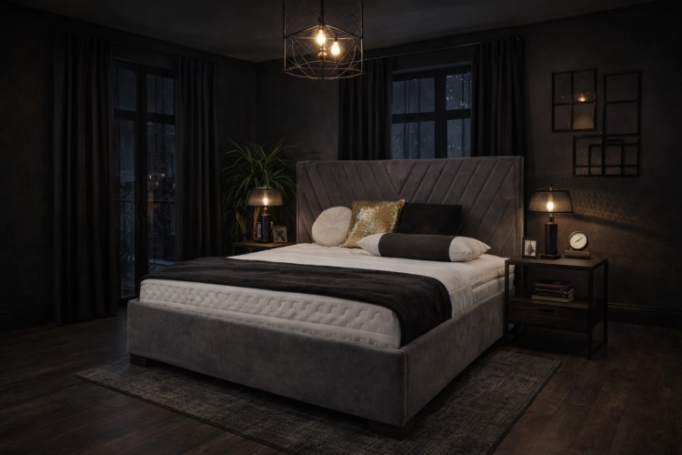 sypialnia-industrialna-lozko-metalowe-ceglana-sciana-loftowa-aranzacja-wnetrza