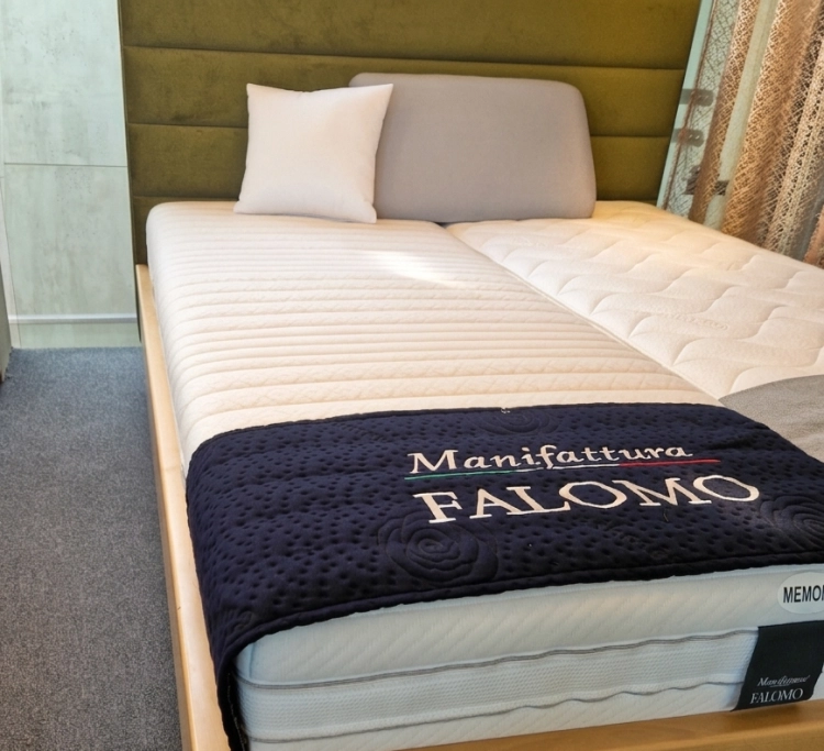 twardy materac 80/200 piankowy Rubino w pokrowcu