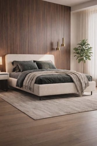 Łóżko na wysokich nóżkach