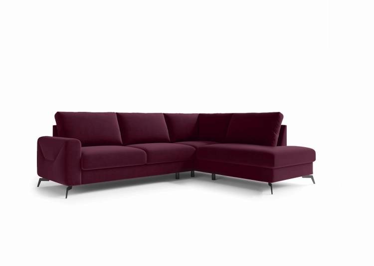 elegancki narożnik modułowy do salonu 255x117